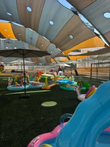 אירוע מסיבת קיץ פסגות הדר- בריכות מתנפחים לילדים