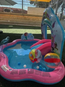 בריכות מתנפחים לילדים קטנים בגילאי 3–8 ,מתנפח ורוד קטן לתינוקות