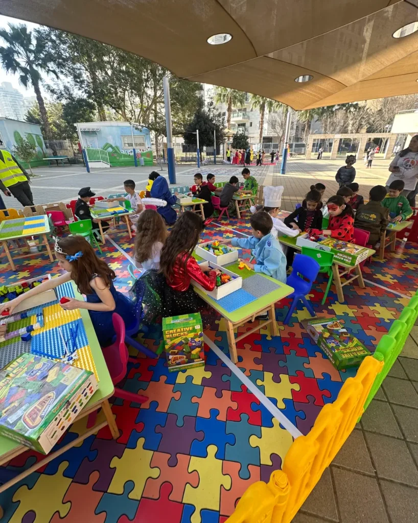 פעילות לילדים לפורים לפי גיל -מתחם לגו