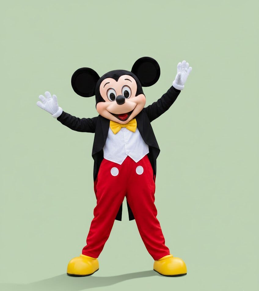 בובת תחפושת מיקי מאוס ליום הולדת לילדים