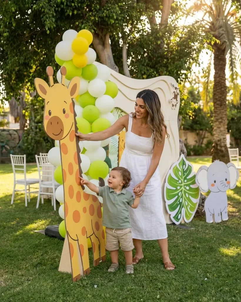 053-3214551 קיר צילום ממותג ליומי הולדת לילדים ואירועים משפחתיים