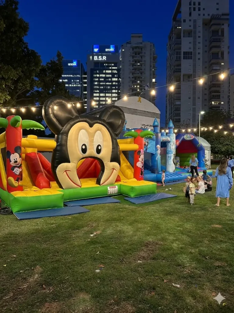 מתנפחים לל"ג בעומר קהילתי